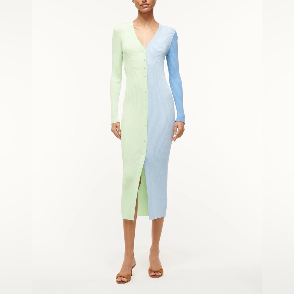 STAUD shoko sweater dress